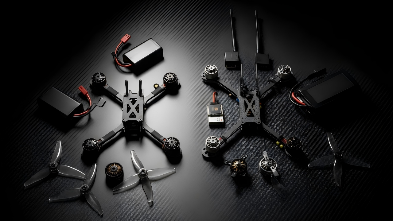 Freestyle vs Long-Range FPV Drones, Frames, Motors, Batteries