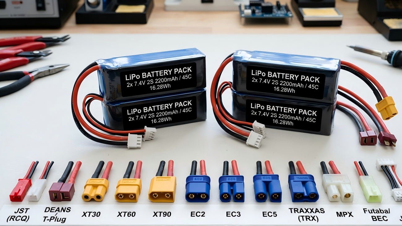 fpv battery connetor