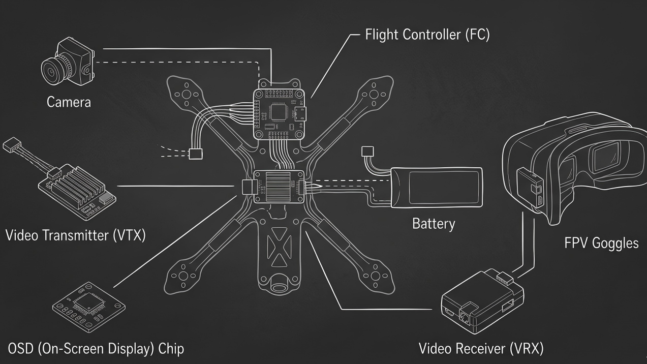 fpv vtx system components