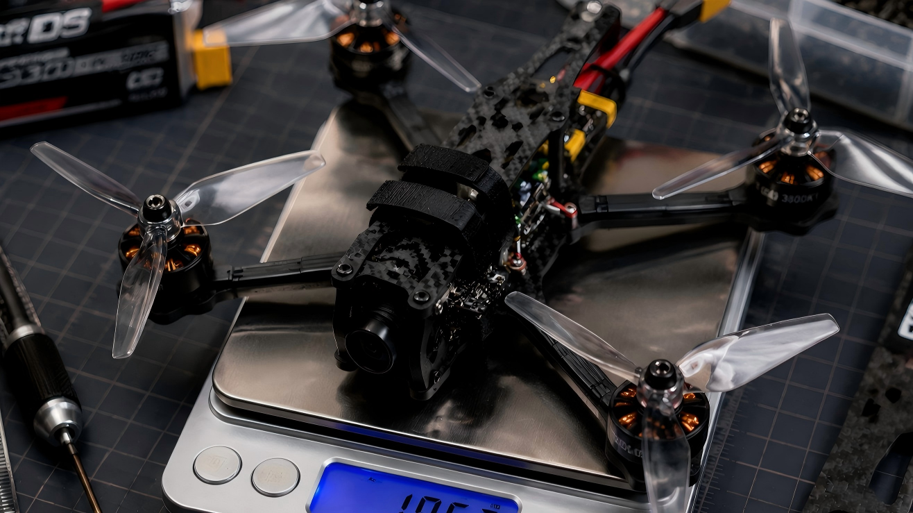 weighting fpv drone