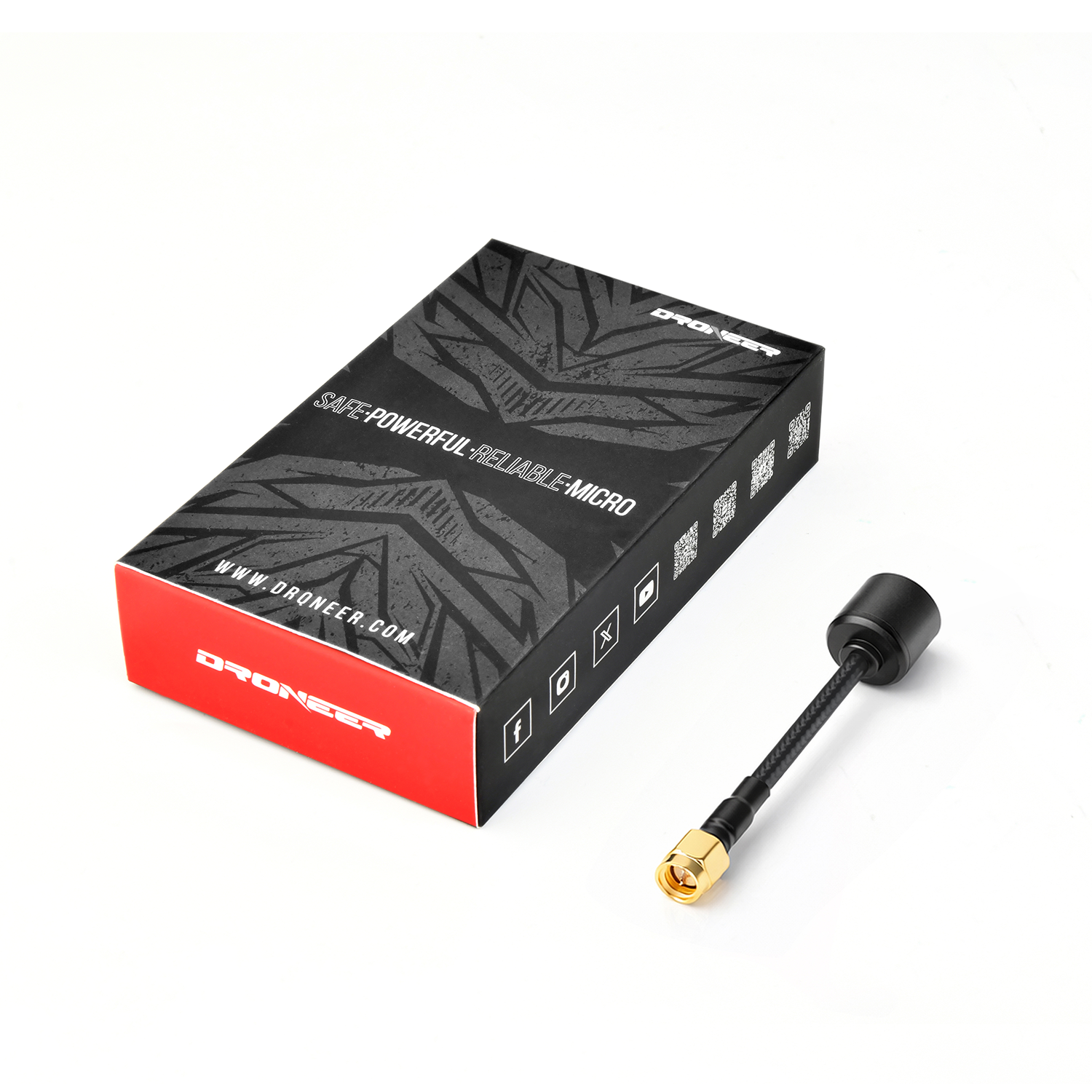Droneer 5.8GHz RHCP SMA 7cm Antenna