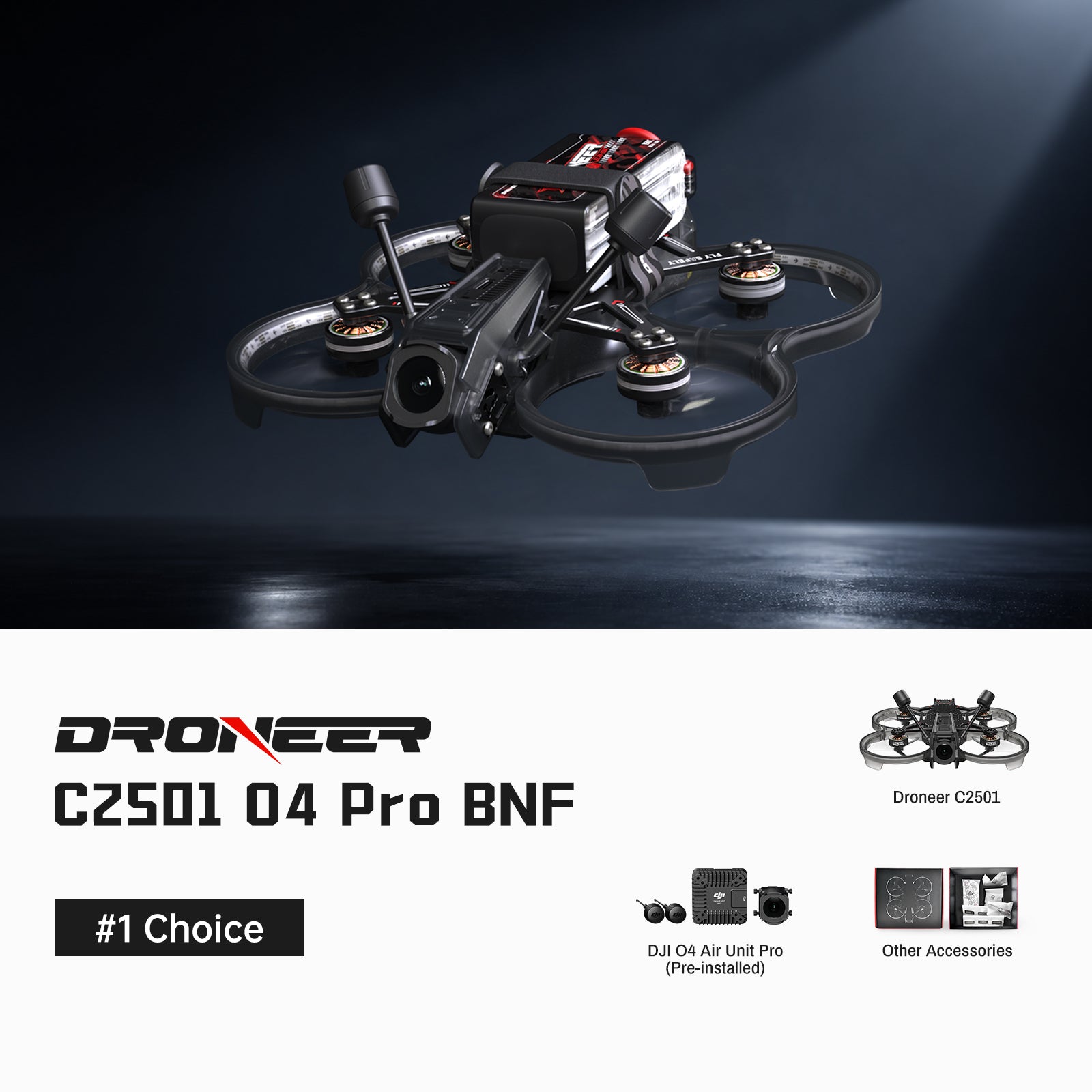 Droneer C2501 Cinewhoop