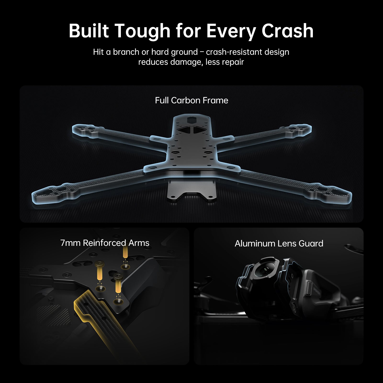Droneer X501 Analog FPV Drone