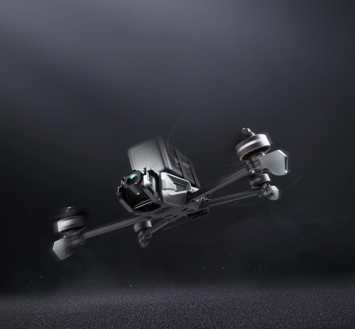 Droneer X701 FPV drone with HD camera in flight