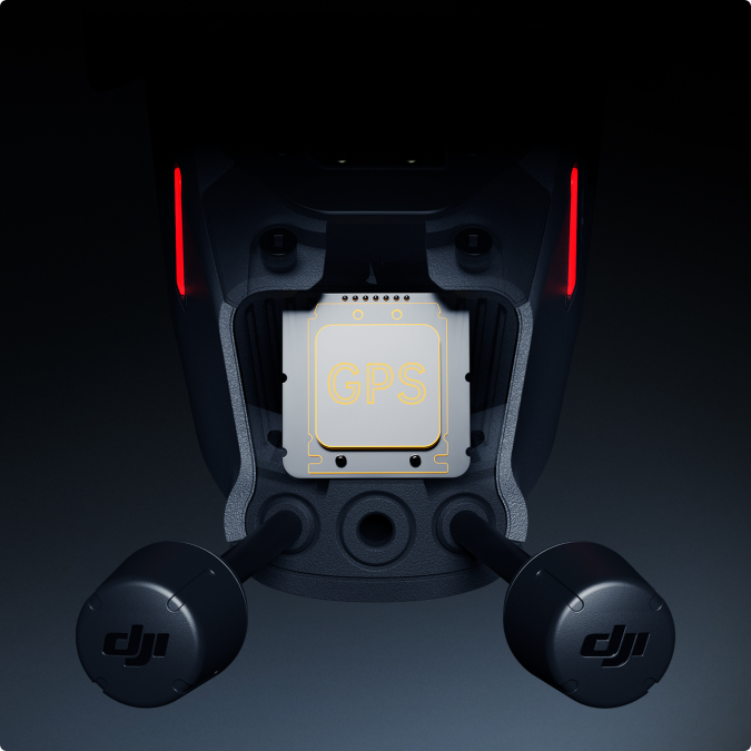 Droneer X701 built-in high-precision GPS module