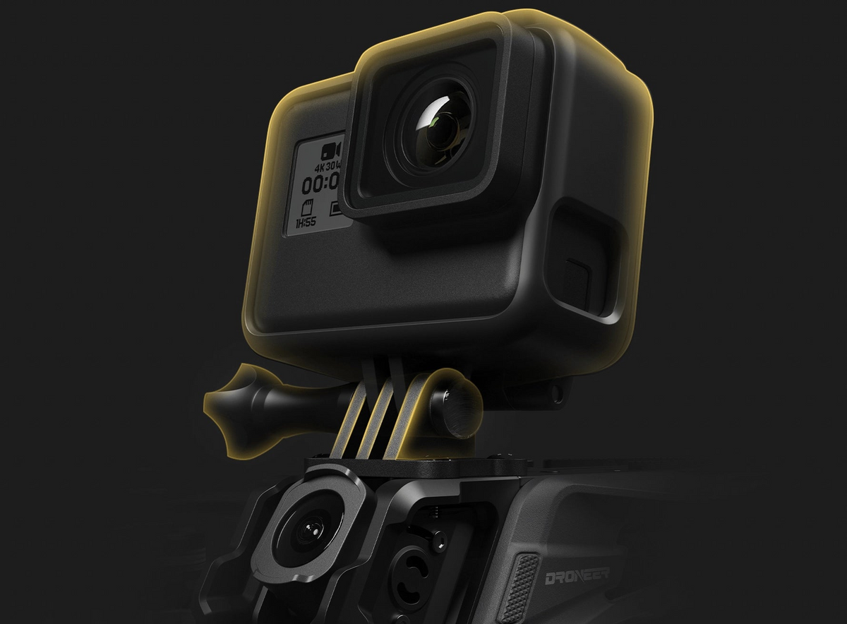 COMPATIBLE WITH MULTIPLE ACTION CAMERAS